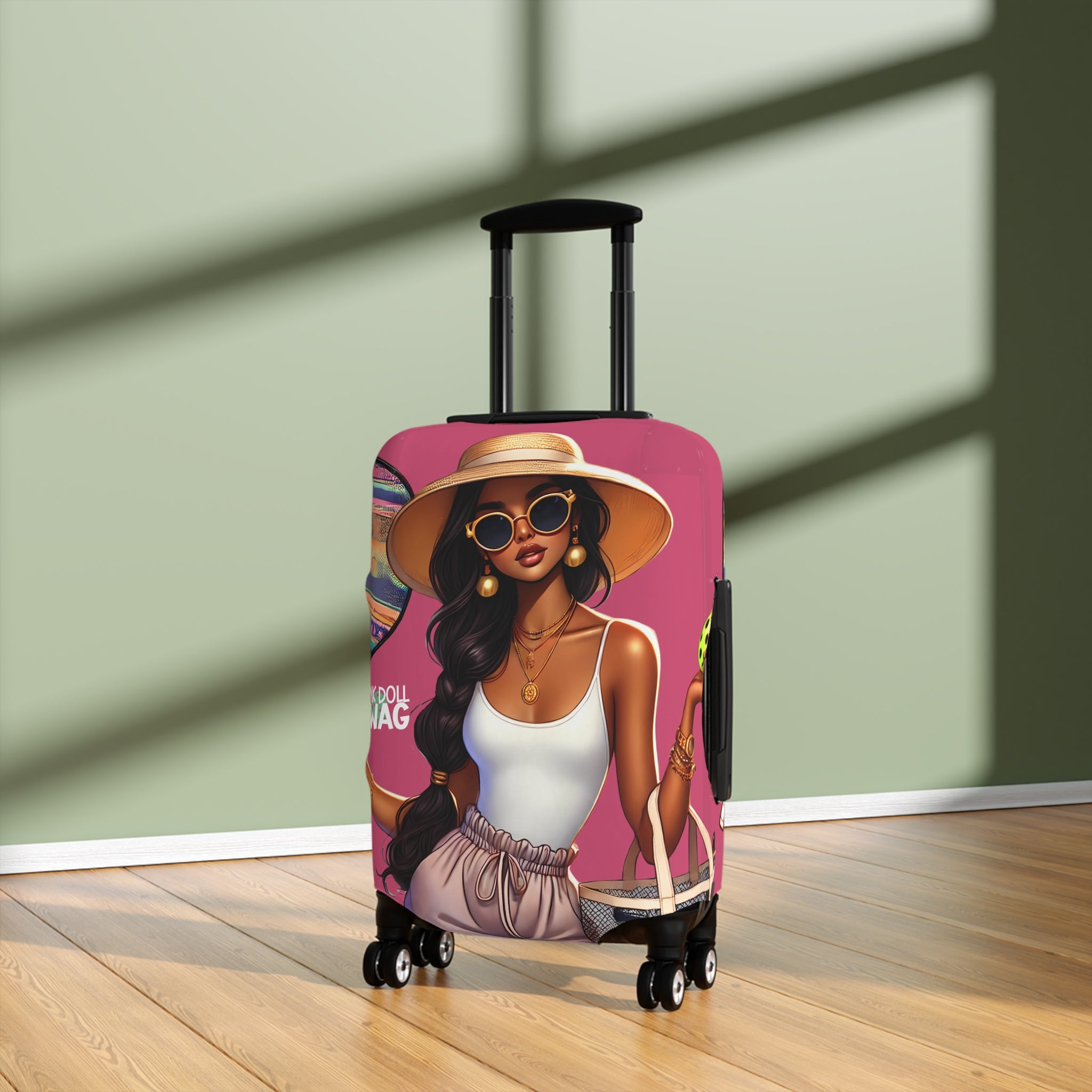 Dink Doll Swag™ South Asian Diva Luggage Cover