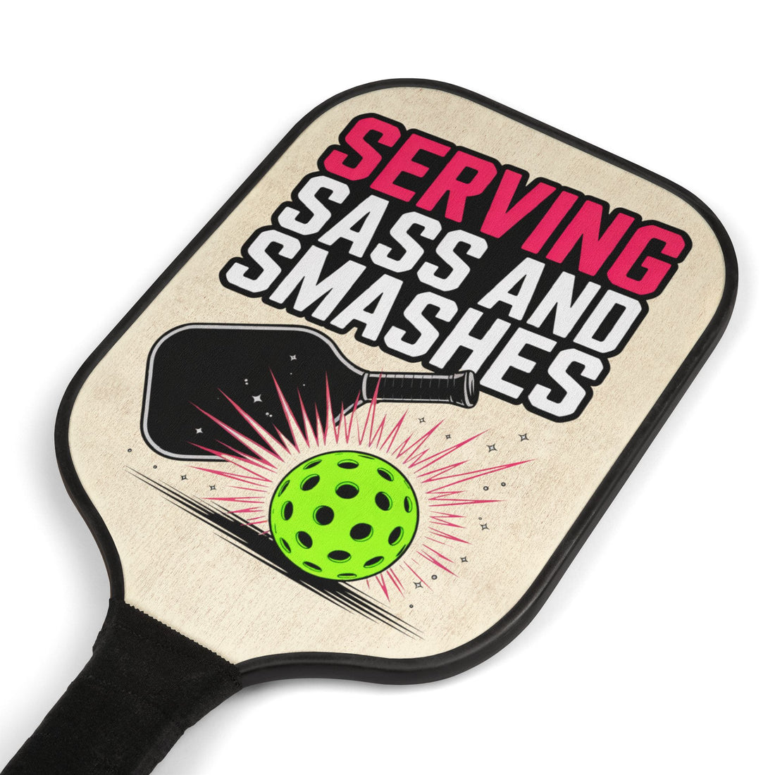 Serving Sass & Smashes Pickleball Paddle Kit