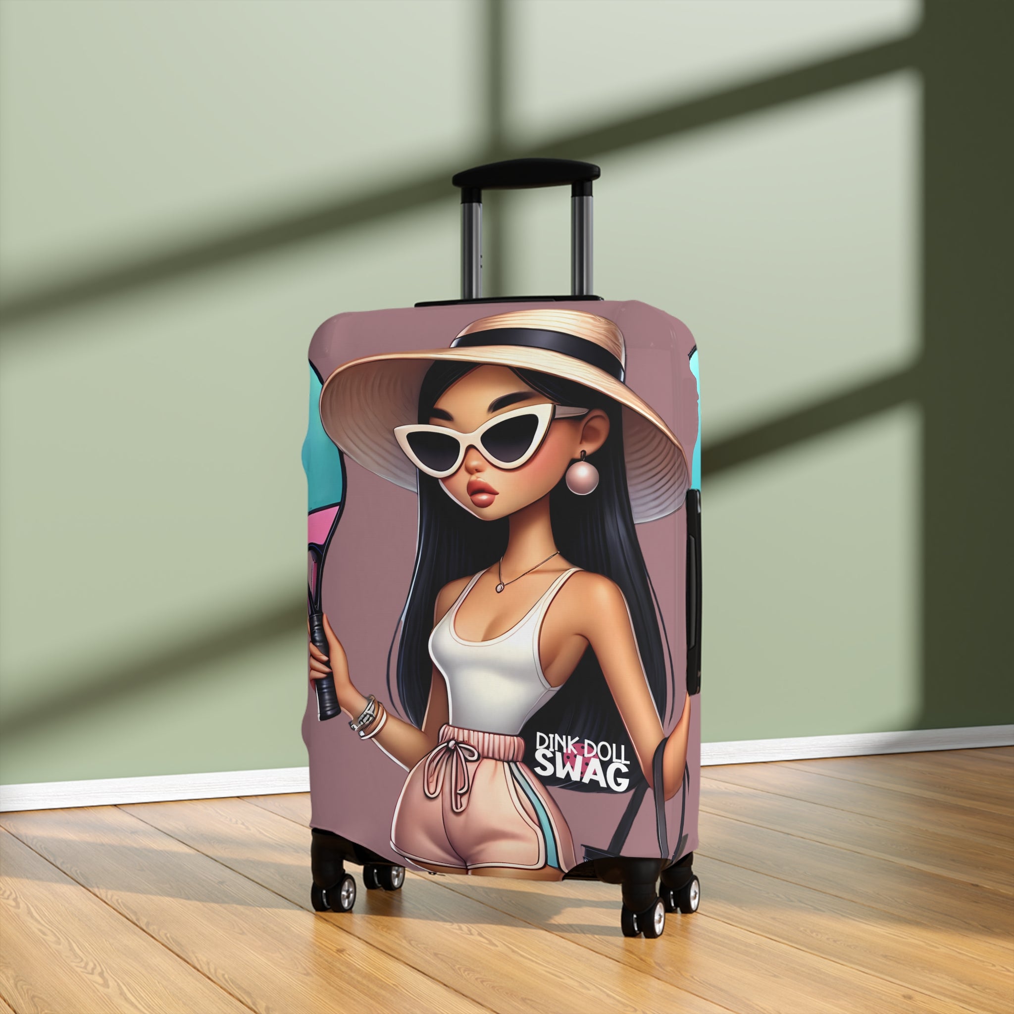 Dink Doll Swag™ East Asian Diva Luggage Cover
