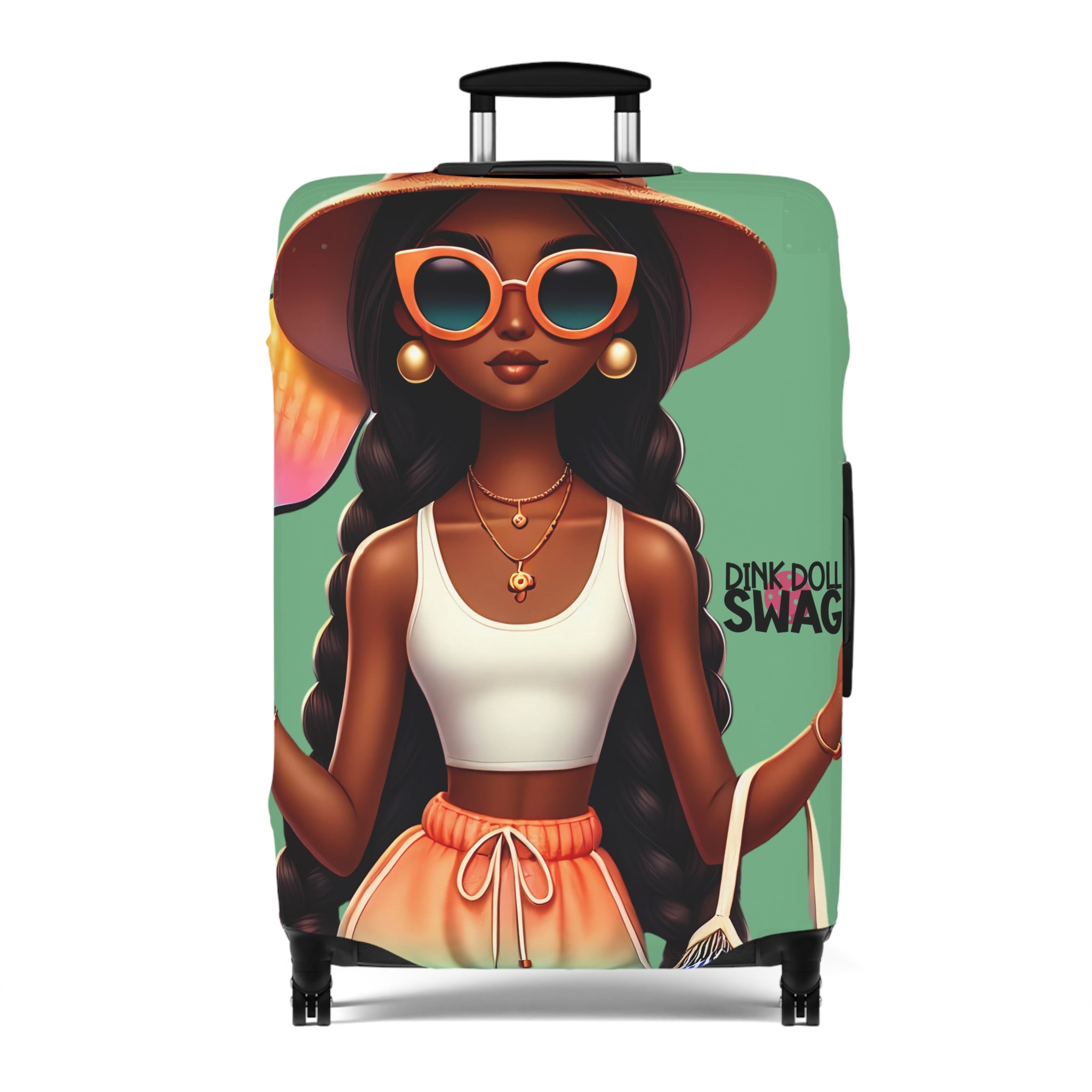 Dink Doll Swag™ Indigenous Diva Luggage Cover