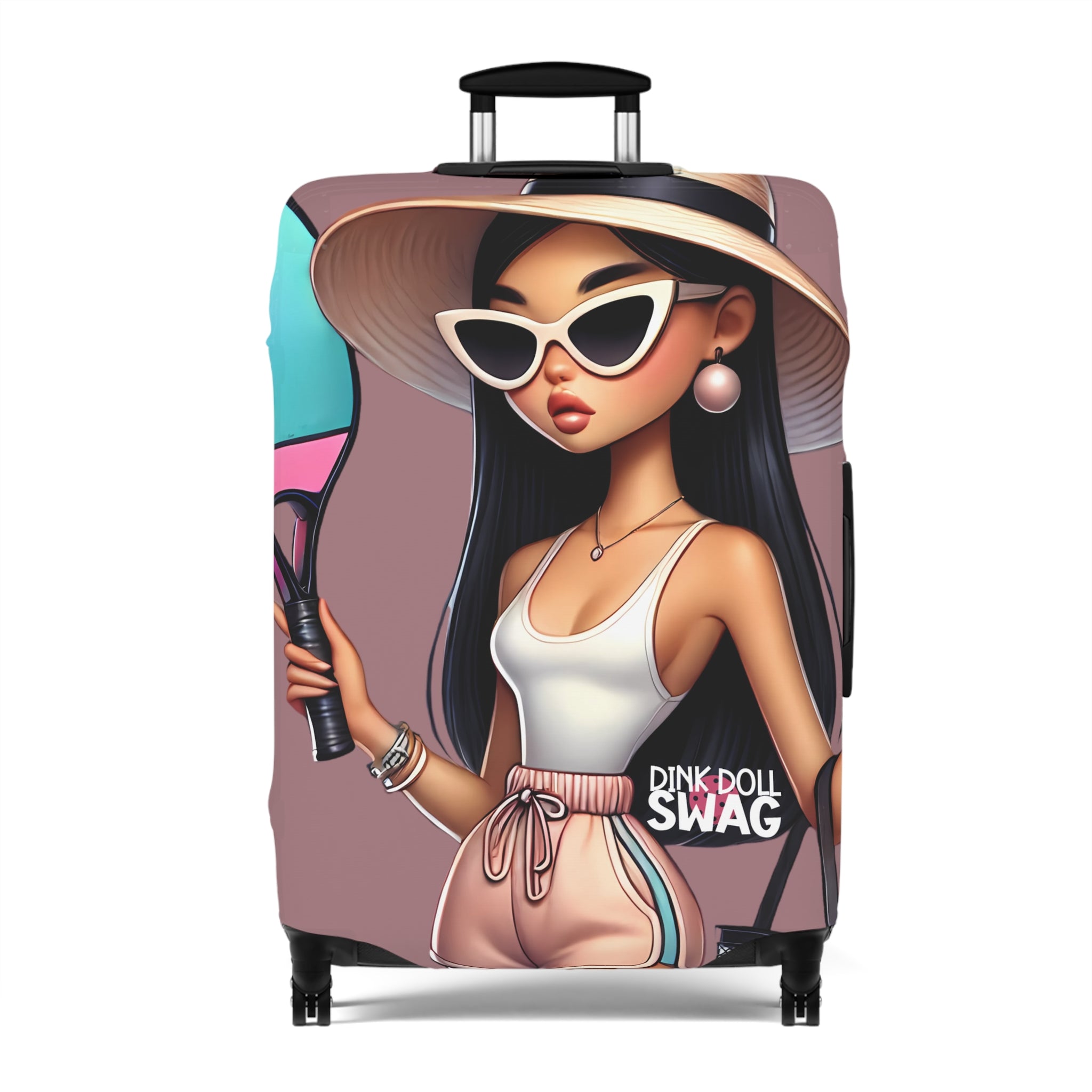 Dink Doll Swag™ East Asian Diva Luggage Cover