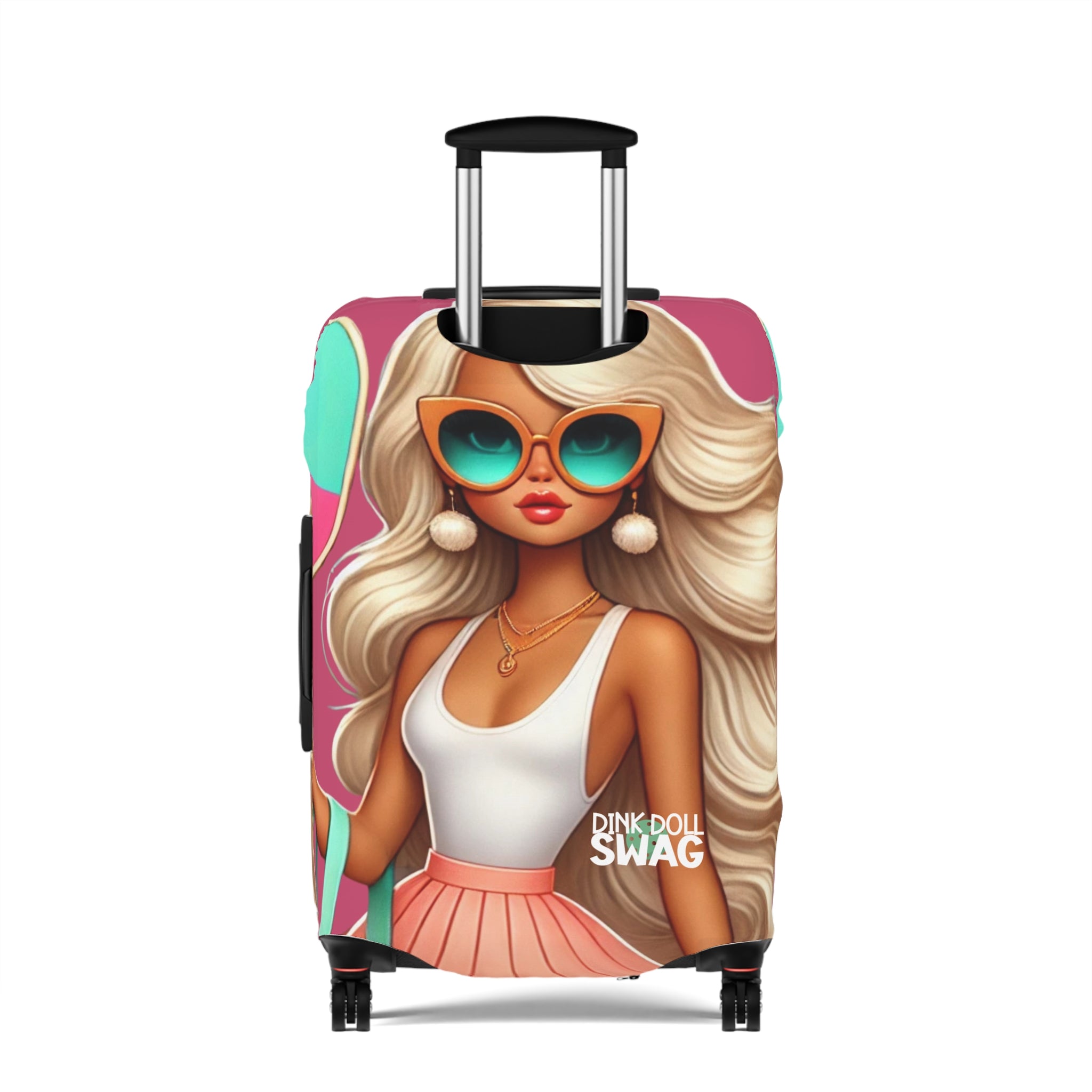 Dink Doll Swag™ Blonde Diva Luggage Cover