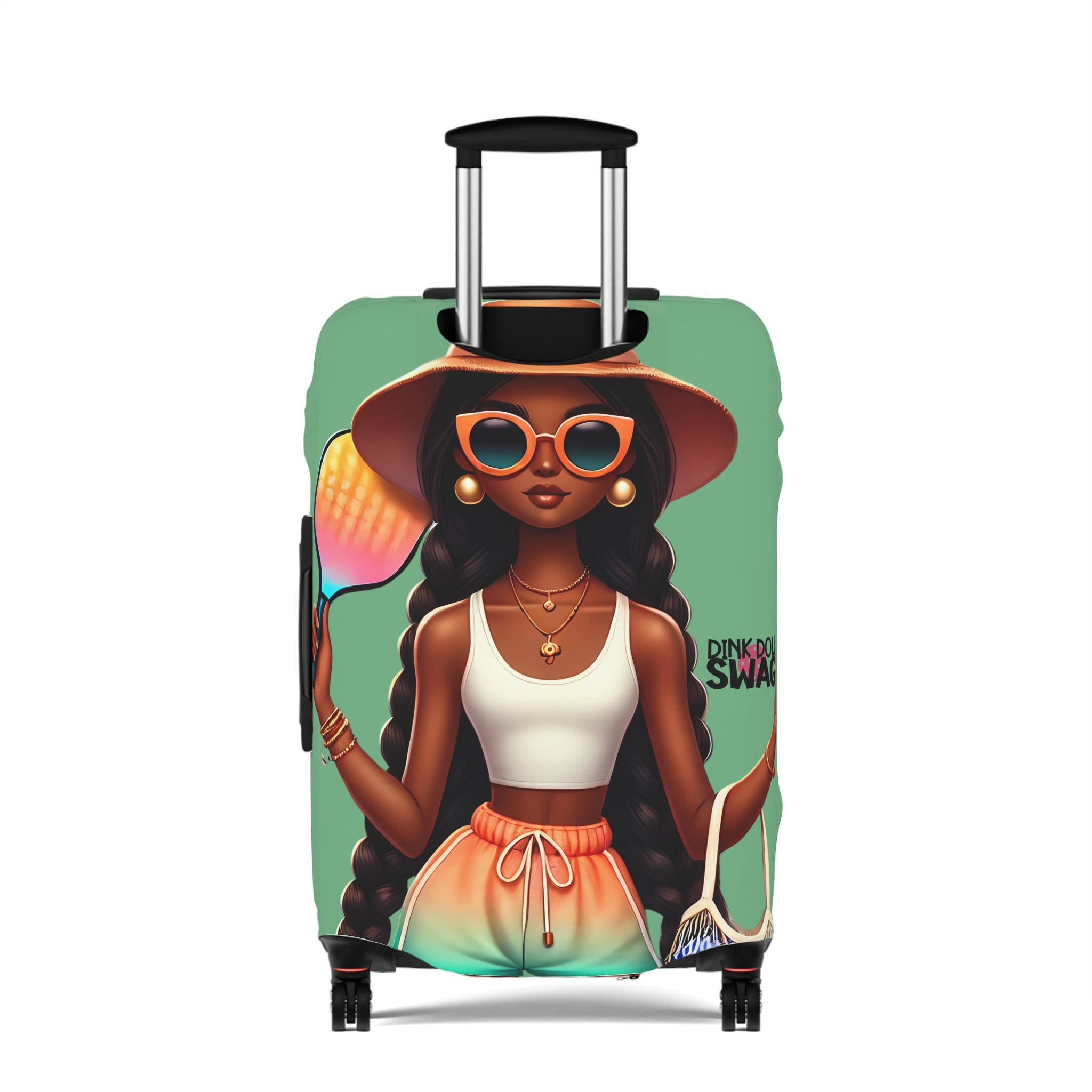 Dink Doll Swag™ Indigenous Diva Luggage Cover