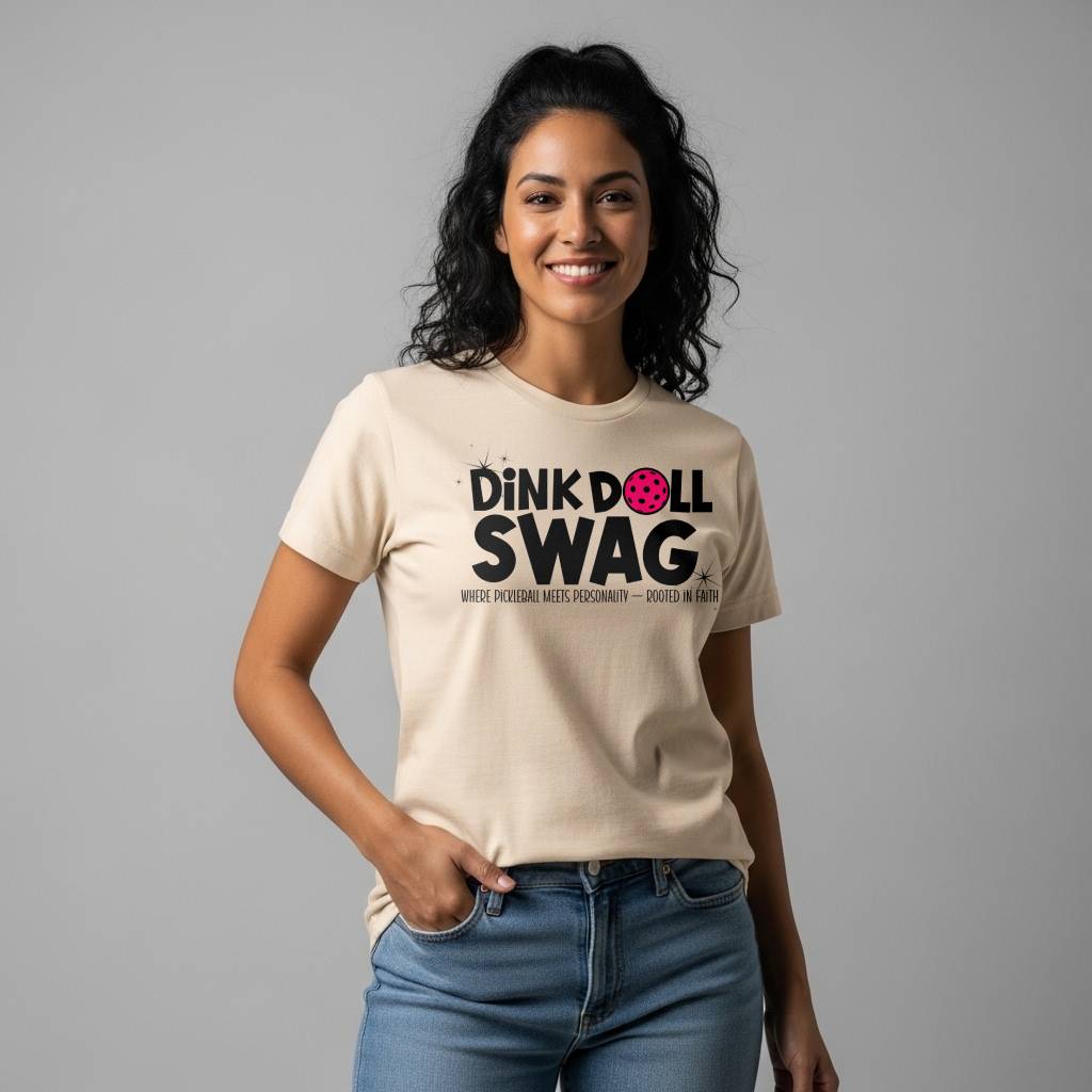 Dink Doll Swag™ Logo PROMO Tee (Phil 4:13)