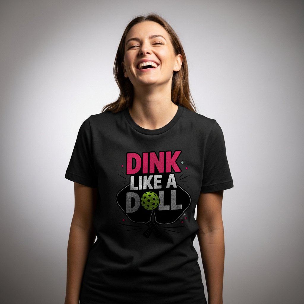 Dink Like A Doll PROMO Tee (Prov 31:25)