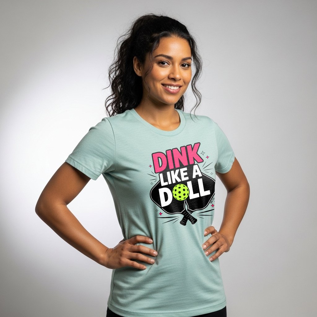 Dink Like A Doll PROMO Tee (Prov 31:25)