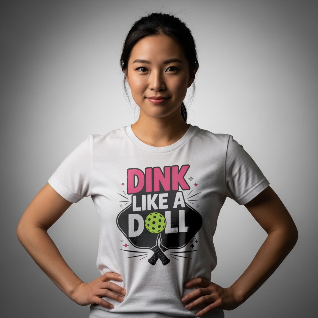 Dink Like A Doll PROMO Tee (Prov 31:25)