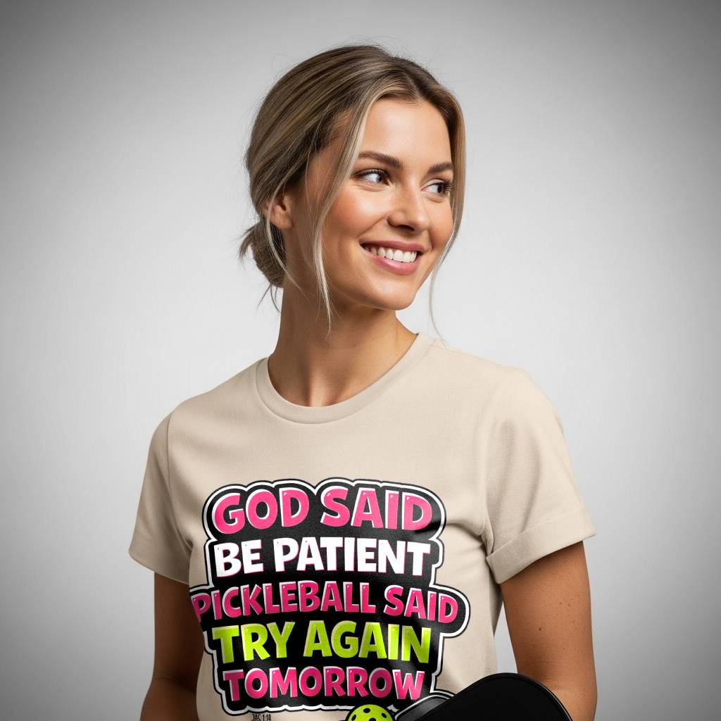 God Said Be Patient Tee (Rom 12:12)
