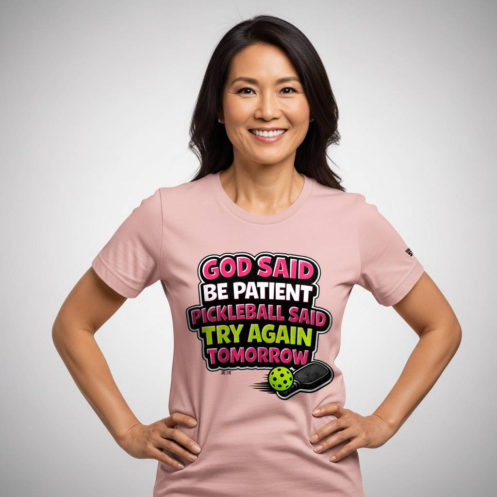 God Said Be Patient Tee (Rom 12:12)