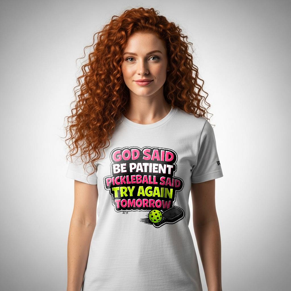 God Said Be Patient Tee (Rom 12:12)