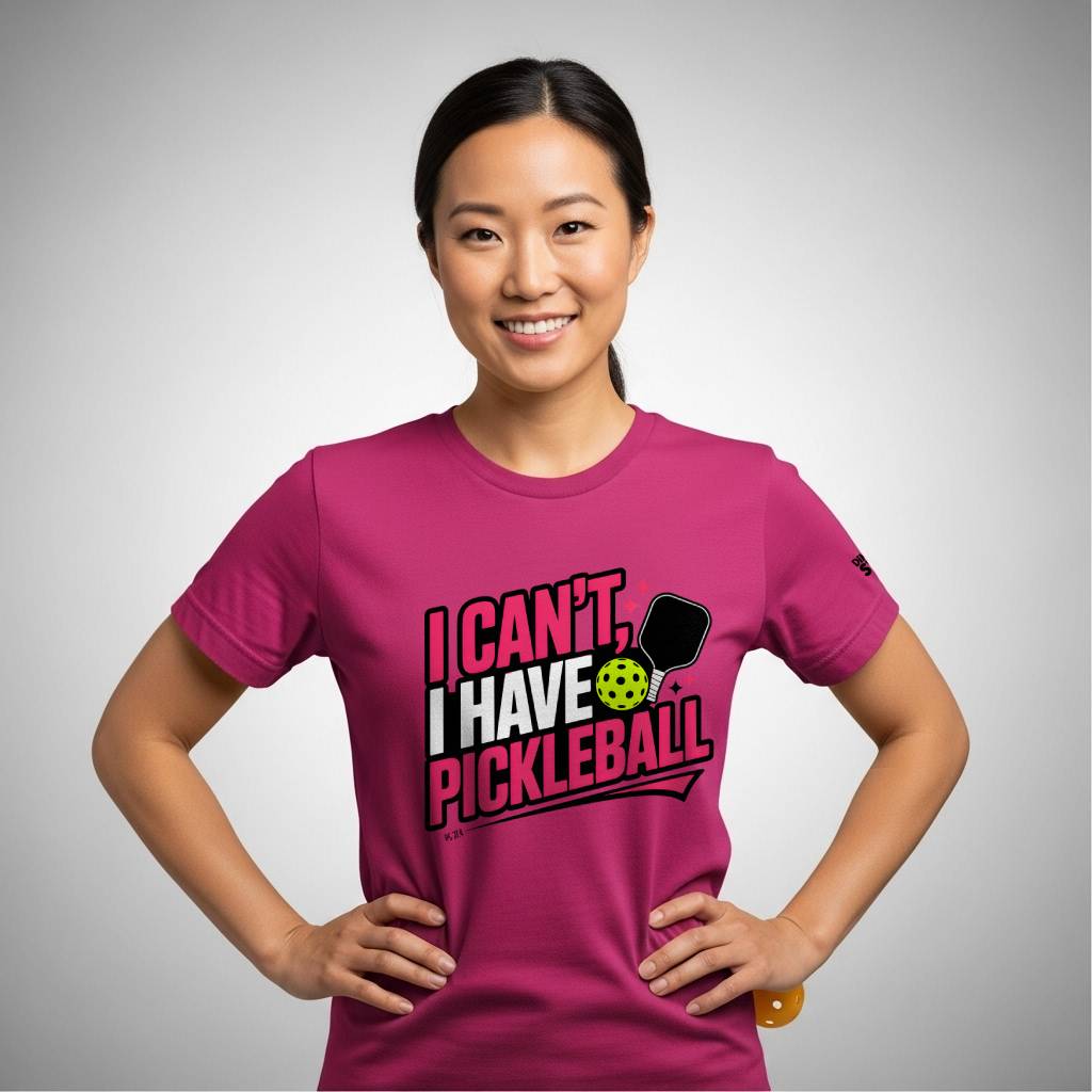 I Can't, I Have Pickleball Tee (Ps 37:4)