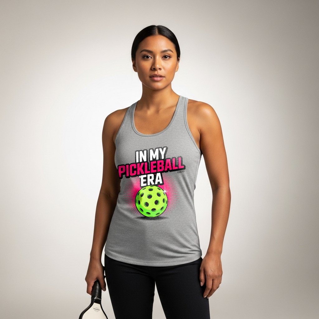 In My Pickleball Era Racerback Tank (Esther 4:14)