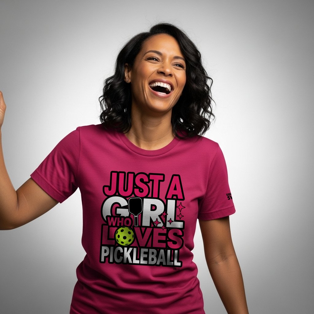 Just A Girl Who Loves Pickleball Tee (Song 4:7)
